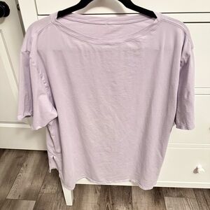 Lululemon Relaxed Fit Boatneck Tee Shirt